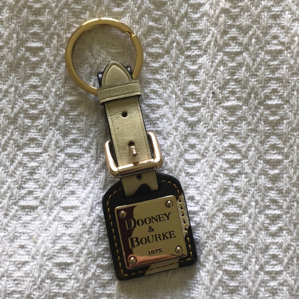 Dooney and Bourke Zebra Key/Fob Ring